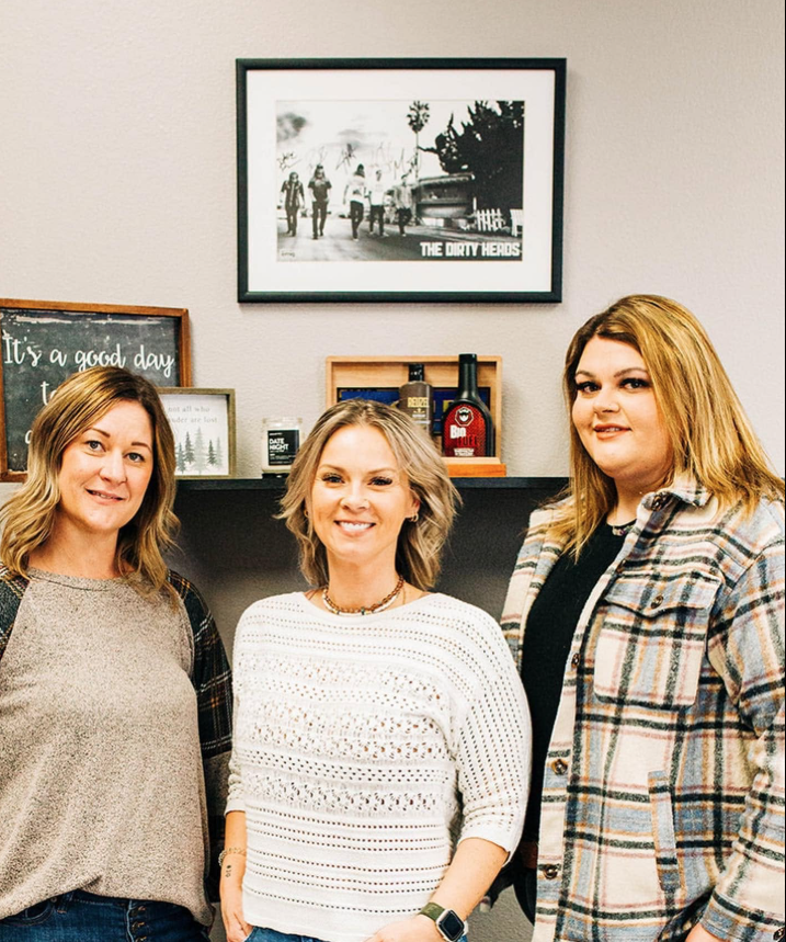 The women of Dirty Heads Barbershop